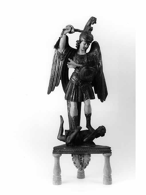 San Michele Arcangelo (statua) - produzione pugliese (sec. XIX)