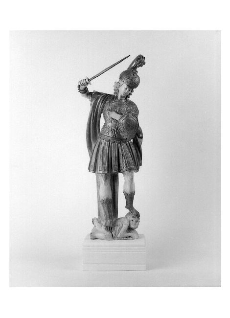 San Michele Arcangelo (statua) - produzione pugliese (sec. XIX)