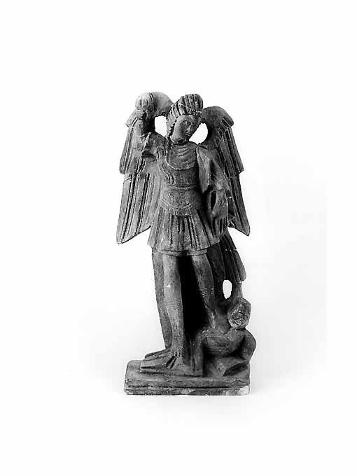 San Michele Arcangelo (statua) - produzione pugliese (sec. XIX)