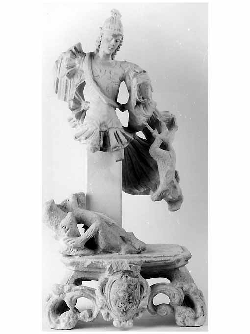 San Michele Arcangelo (statua) - produzione Italia meridionale (sec. XVIII)