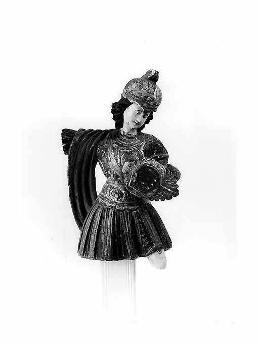 San Michele Arcangelo (statua, frammento) - produzione pugliese (sec. XIX)