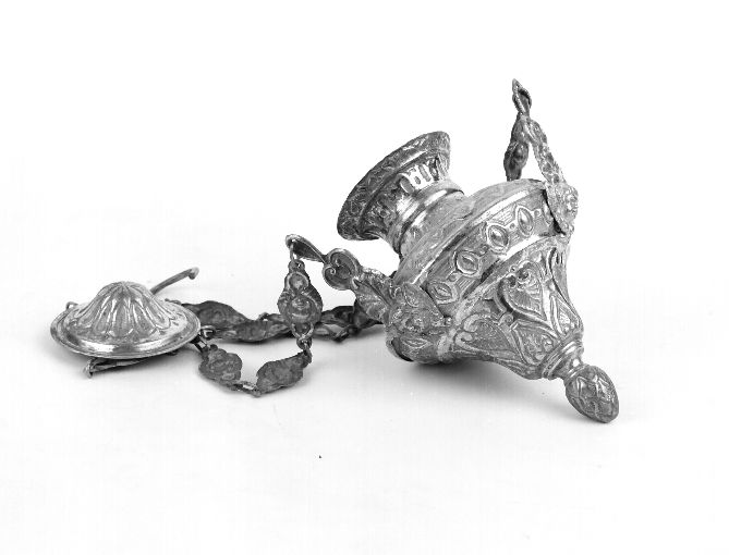 lampada pensile - ambito Italia meridionale (sec. XIX)