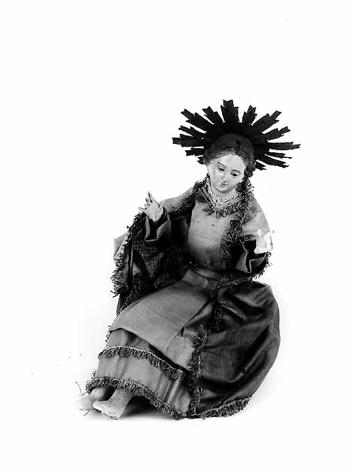 Madonna (statuetta) - ambito Italia meridionale (secc. XVIII/ XIX)