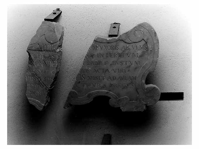 lastra - ambito pugliese (sec. XVIII)