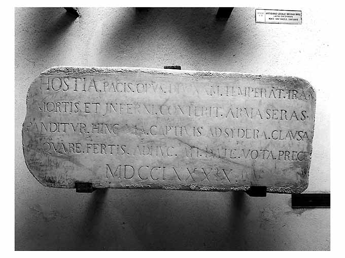 lastra - ambito pugliese (sec. XVIII)