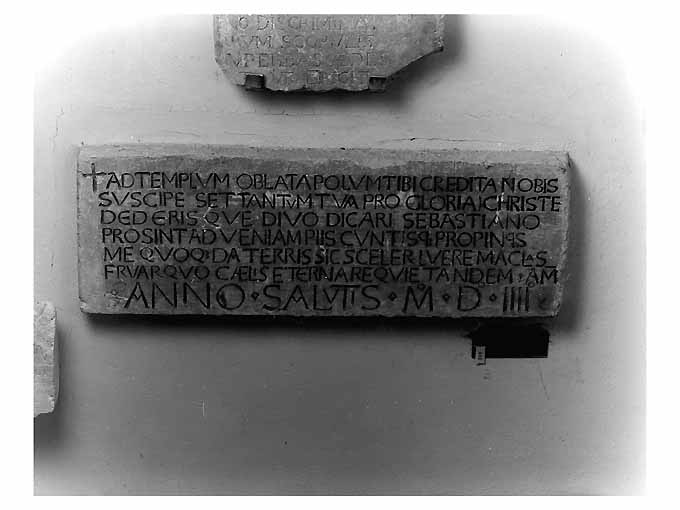 lastra - ambito pugliese (sec. XVI)