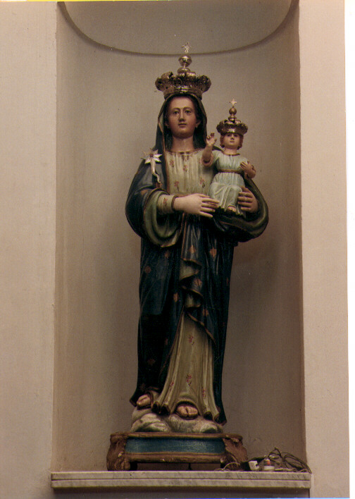 Madonna della Stella, Madonna con Bambino (statua) - ambito Italia meridionale (seconda metà sec. XIX)