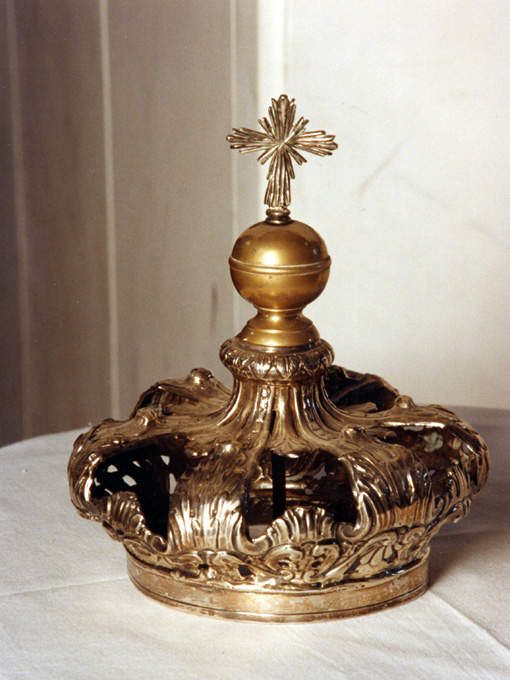 corona da statua - ambito Italia meridionale (prima metà sec. XIX)