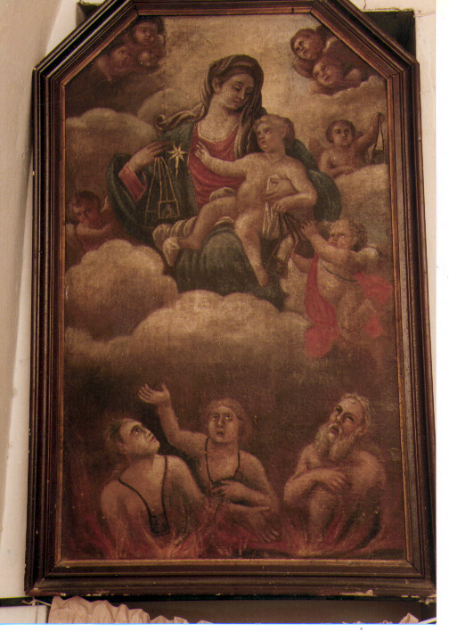 Madonna del Carmelo (dipinto) - ambito Italia meridionale (prima metà sec. XIX)