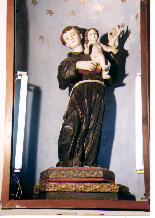 Sant'Antonio da Padova (statua) - ambito Italia meridionale (fine/inizio secc. XVIII/ XIX)