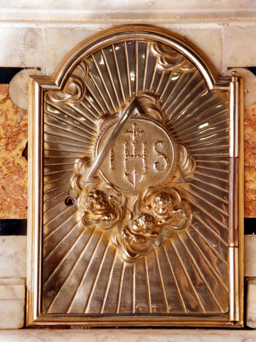 sportello di tabernacolo - manifattura pugliese (sec. XIX)