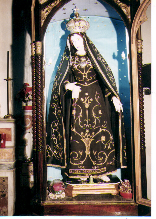Madonna Addolorata (statua) - ambito Italia meridionale (sec. XIX)
