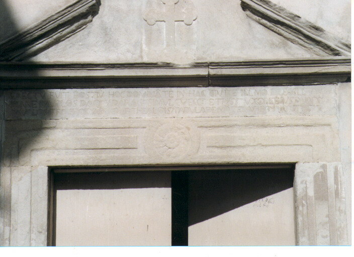 lapide documentaria - ambito Italia meridionale (sec. XVIII)