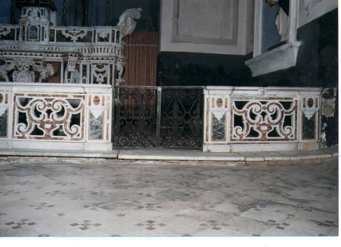 balaustrata - ambito napoletano (sec. XVIII)