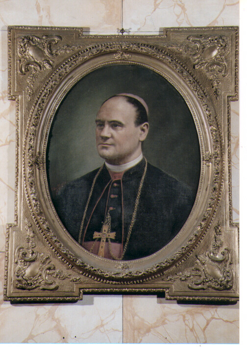 ritratto del vescovo Michele Palmieri (dipinto) di De Curtis P (inizio sec. XIX)