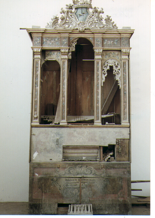 cassa d'organo di Rossi Domenico Antonio (seconda metà sec. XVIII)