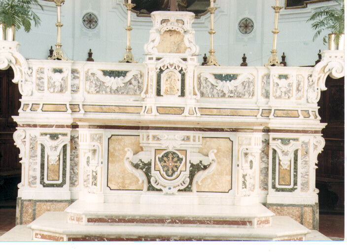 altare maggiore - manifattura napoletana (sec. XVIII)