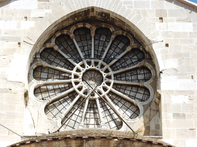 rosone - ambito Italia meridionale (seconda metà sec. XIII)