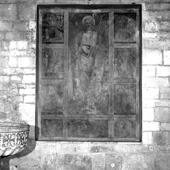 San Giacomo (?) (dipinto) - ambito Italia meridionale (prima metà sec. XVI)