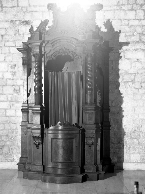 confessionale, serie - ambito Italia meridionale (prima metà sec. XIX)