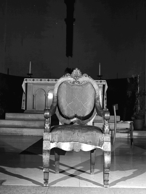 poltrona - ambito Italia meridionale (prima metà sec. XIX)