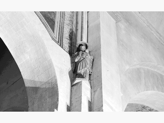 simboli dei quattro evangelisti (decorazione plastica, serie) - ambito Italia meridionale (seconda metà sec. XIII)