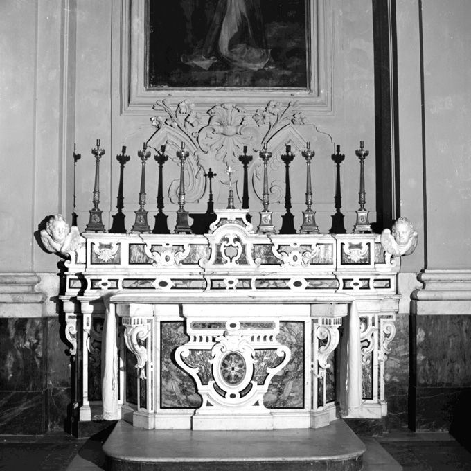 altare, serie - manifattura napoletana (sec. XVIII)
