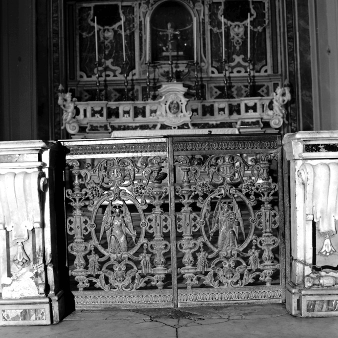 cancello di balaustrata - ambito Italia meridionale (sec. XVIII)