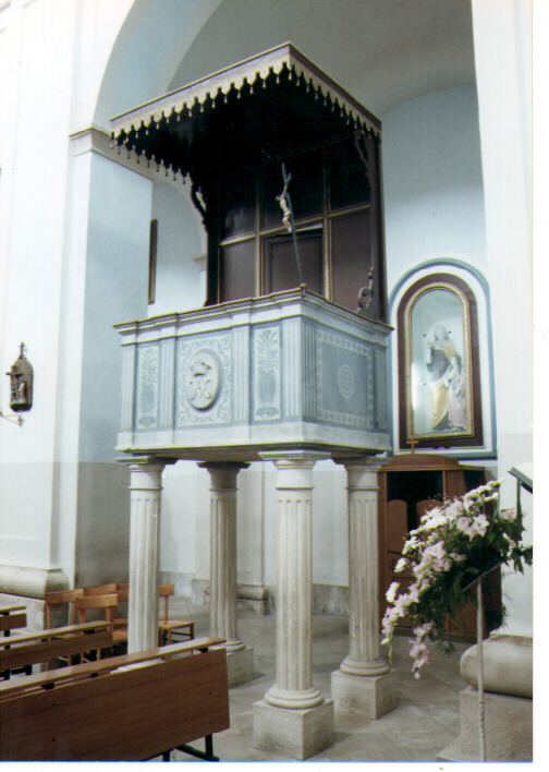pulpito - ambito Italia meridionale (sec. XX)