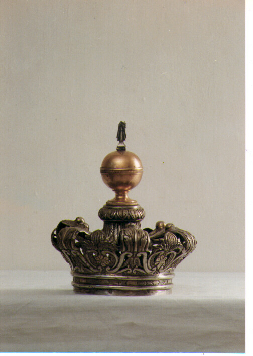 corona da statua - ambito Italia meridionale (sec. XIX)