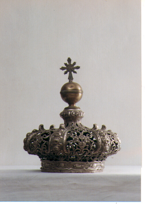 corona da statua - manifattura Italia meridionale (sec. XIX)
