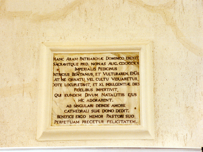 lapide documentaria - ambito Italia meridionale (sec. XVIII)