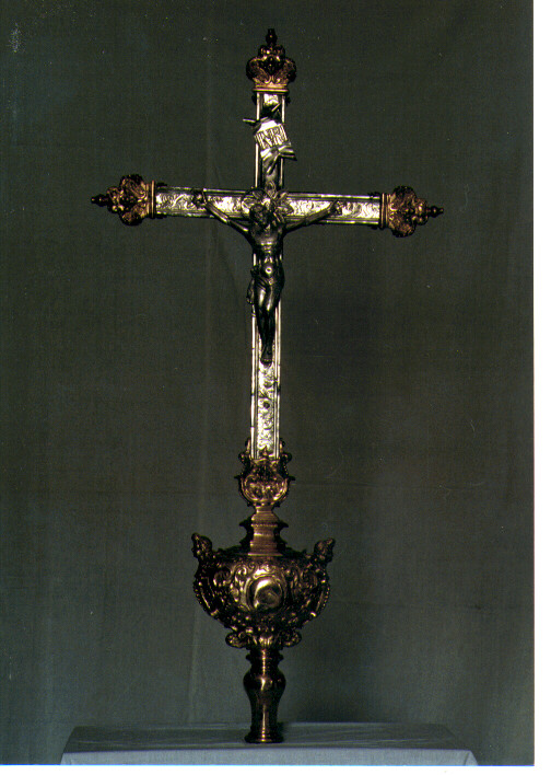 croce processionale di Sisino Raffaele (seconda metà sec. XIX)