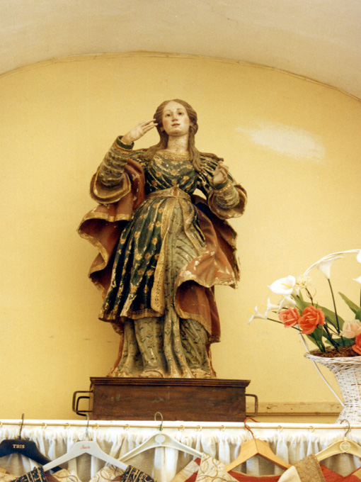 Santa Filomena (statua processionale) - ambito Italia meridionale (metà sec. XVIII)
