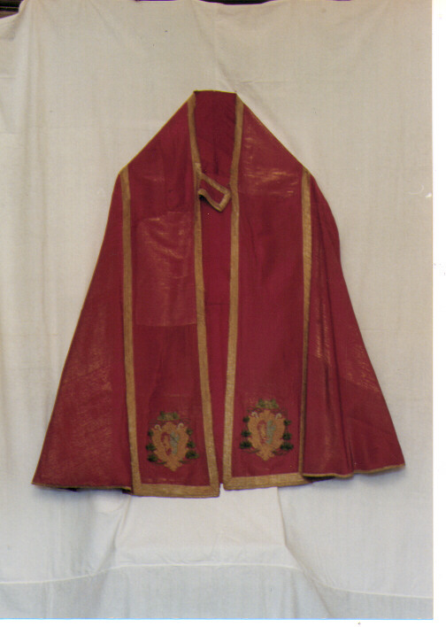 piviale - manifattura Italia meridionale (prima metà sec. XVIII)