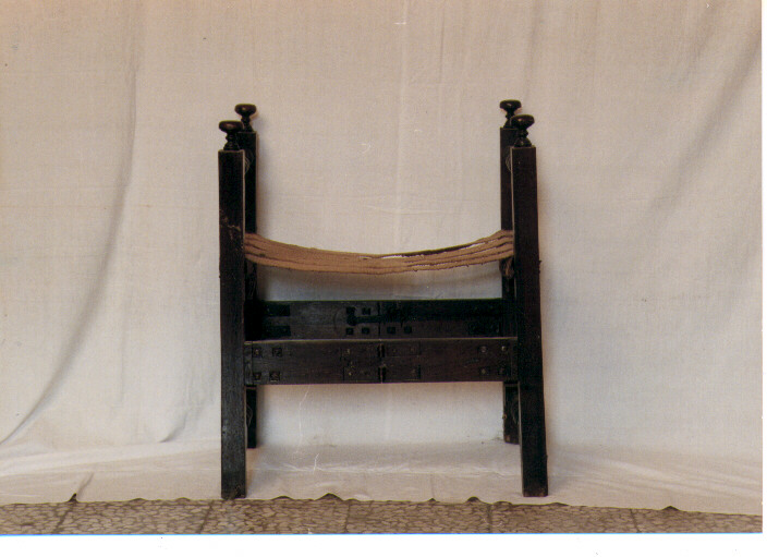 faldistorio - manifattura Italia meridionale (prima metà sec. XIX)