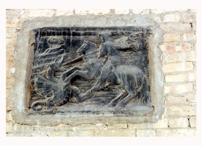 San Giorgio (rilievo) - ambito Italia meridionale (secc. XIII/ XV)