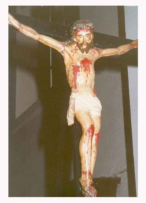 Cristo crocifisso (scultura) - ambito Italia meridionale (sec. XIX)