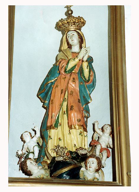 Madonna degli angeli, Madonna Immacolata (statua) - ambito Italia meridionale (sec. XVII)