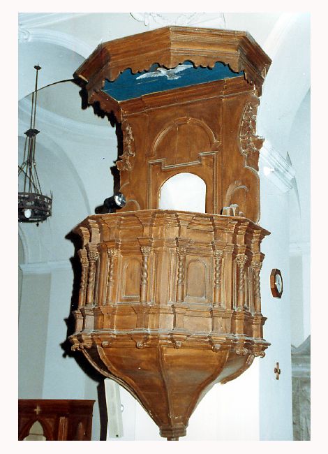 pulpito - ambito Italia meridionale (sec. XVII)
