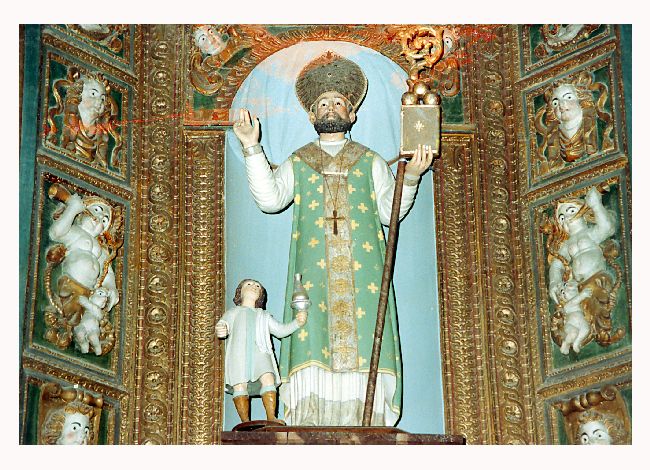 San Nicola di Bari (statua) - ambito Italia meridionale (sec. XVII)