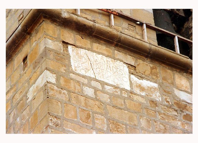 lapide - ambito Italia meridionale (secc. XII/ XV)