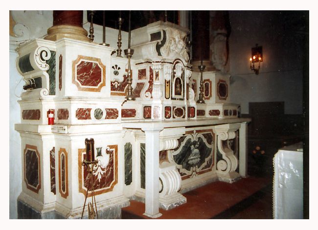 altare - ambito Italia meridionale (sec. XVIII)