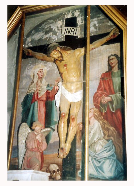 Cristo crocifisso (scultura) - ambito Italia meridionale (sec. XVIII)