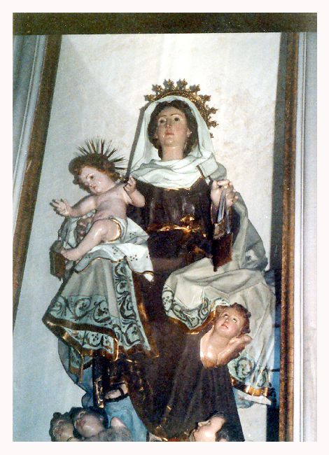 Madonna del Carmelo (statua) - ambito Italia meridionale (sec. XVIII)