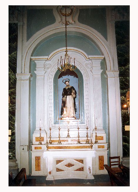 altare - produzione foggiana (seconda metà sec. XVIII)