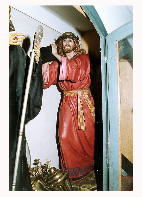 salita di Cristo al monte Calvario (statua) - ambito Italia meridionale (sec. XX)