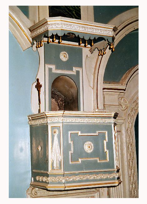 pulpito - produzione foggiana (sec. XVIII)