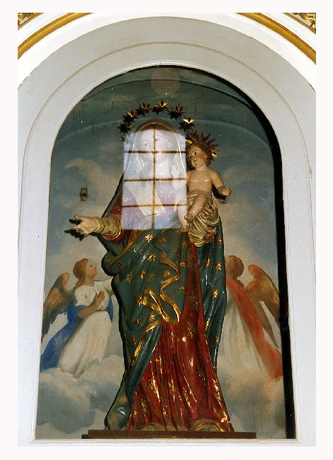 Madonna della Strada, Madonna con Bambino (statua) - produzione Italia meridionale (sec. XIX)