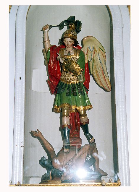 San Michele Arcangelo (statua) - ambito Italia meridionale (prima metà sec. XIX)